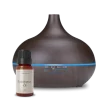 Diffuser Dunkelbraun Eukalyptus set transparent